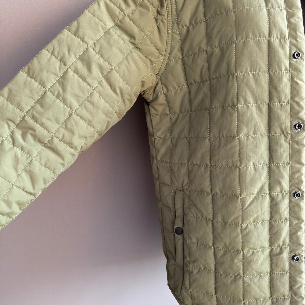 Womens Fayettechill green chore jacket - barn coat - olive - quilted - size L - Picture 8 of 11